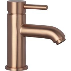 Saqu Shine wastafelkraan geborsteld koper Saqu Shine wastafelkraan geborsteld koper