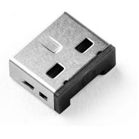 Smartkeeper UL03PKBK USB-A-poortslot Set van 6 stuks Zwart Incl. 1 sleutel - thumbnail