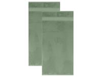 LIVARNO Set van 2 bamboe handdoeken 50 x 100 cm (Groen) - thumbnail