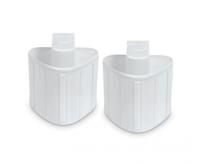Tefal xd9070 strijkijzer antikalkcartridge 2 stuks wit - thumbnail