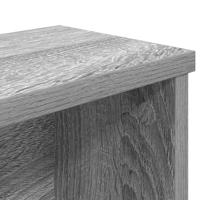 VidaXL Keukenrek stapelbaar 60x15x16cm bewerkt hout grijs sonoma eiken - thumbnail