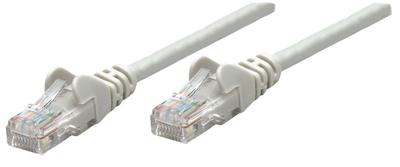 Intellinet 739900 RJ45 Netwerkkabel, patchkabel CAT 6 U/UTP 0.25 m Grijs 1 stuk(s)
