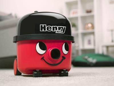 Numatic Henry Xtra HVX-160-11 met Kits XS0 - Stofzuiger met zak - Rood Numatic Henry Xtra HVX-160-11 met Kits XS0 - Stofzuiger met zak - Rood