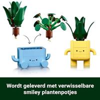 LEGO Icons Botanicals 10349 Vrolijke Plantjes - thumbnail