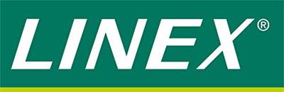 Linex schaar 17,5 cm, groen, op blister