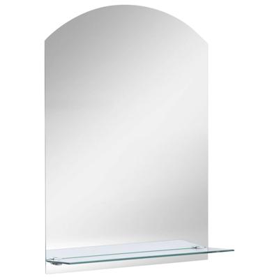 Wandspiegel met schap 20x40 cm gehard glas