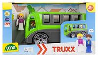 Lena tourbus Truxx junior 28 x 16 cm grijs/groen 3-delig - thumbnail