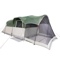 Tunneltent 8-persoons waterdicht groen - thumbnail