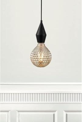 Deco E27 G125 LED lichtbron met smokeglas 200 lumen 2W &apos;Avra&apos;