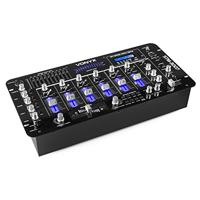 Skytec STM-3007 6-Kanaals 19 inch mixer met SD/USB/MP3/LED/Bluetooth - thumbnail