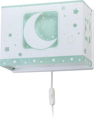 Dalber wandlamp maan junior 31 cm E27 60W groen