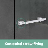 Douchedeur Greep AddStoris HansGrohe Mat Wit - thumbnail