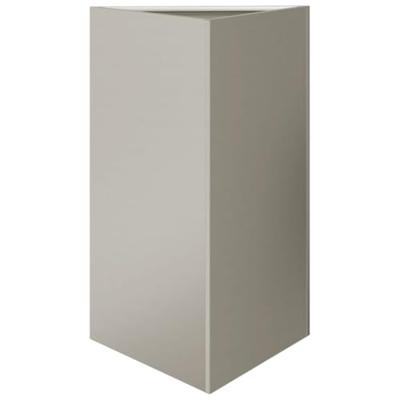Plantenbakken 2 st Driehoekig 50x43x75 cm weervast staal