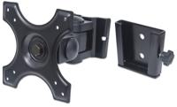 Manhattan 432351 Monitor-muurbeugel voor een monitor verstelbaar voor monitoren tot 22 inch zwart - thumbnail