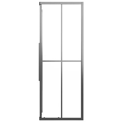 VidaXL Douchecabine 70x70x180 cm mat esg zwart