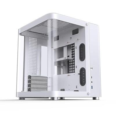 Jonsbo TK-1 2.0 Tempered Glass Micro-tower PC-behuizing Wit Jonsbo TK-1 2.0 Tempered Glass Micro-tower PC-behuizing Wit