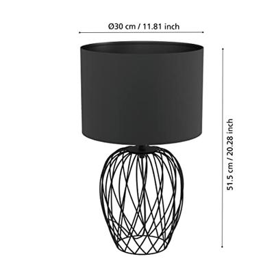 Eglo Draad schemerlampNimlet met antraciete kap - 43653