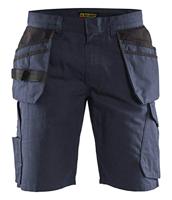 Blåkläder Service short met spijkerzakken 14941330 | Donker marineblauw/Zwart | Maat 56 - 7330509688779 - thumbnail