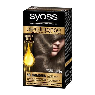 Syoss Color Oleo Intense 5-54 licht asbruin haarverf 1 Set Syoss Color Oleo Intense 5-54 licht asbruin haarverf 1 Set