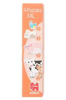 Goula vormpuzzel Dieren XXL junior karton 14-delig - thumbnail