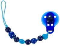 Difrax Kralen Speenkoord Blauw/clay - thumbnail