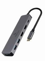 CABLEXPERT USB Type-C Docking met Power Delivery 100W 3-in-1 (HUB + HDMI + PD 3.0) Merk - thumbnail