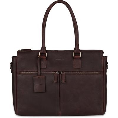 Burkely Antique Avery 15.6" laptop bag -Brown