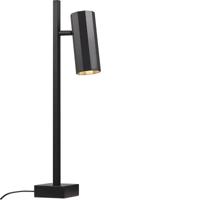 Zwarte verstelbare tafellamp Nordlux Alanis met schakelaar & GU10 - thumbnail