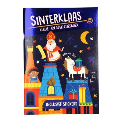 Wins Holland Kleur- en activiteitenboek a4 sinterklaas