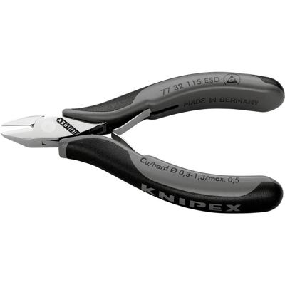 Knipex 77 32 115 ESD ESD Zijkniptang Met facet 115 mm Knipex 77 32 115 ESD ESD Zijkniptang Met facet 115 mm