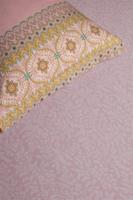 Pip Studio Pip Studio Leafy Hoeslaken - Roze 80/90 x 200/210/220 cm Hoek hoogte: 30 cm - thumbnail