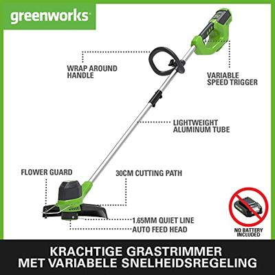Basis 40V Greenworks trimmer G40LT - 2101507