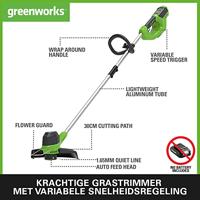Basis 40V Greenworks trimmer G40LT - 2101507 - thumbnail