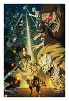 Poster Attack on Titan - Paradis vs Marley 38x52cm - thumbnail