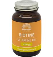 Mattisson HealthStyle Biotine - Vitamne B8 - 1000mcg - thumbnail