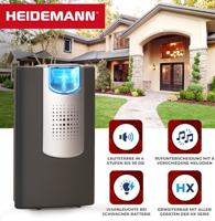 Draadloze deurbel Ontvanger Heidemann 70873 HX Flashlight - thumbnail