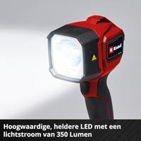 Einhell 4514175 TC-CL 18/350 Li - Solo Power X-Change Handlamp LED-lamp werkt op batterij werkt op Li-ion oplaadbare batterij 5 W 350 lm Aantal meegeleverde - thumbnail