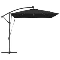 Cantilever Banana Parasol Zwart 249 x 249 x 250 cm - thumbnail