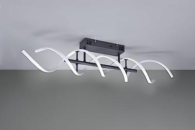 Trio Design plafondlampSequence geborsteld metaal - 641810205