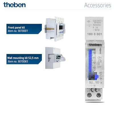 Theben 1800001 DIN-rail schakelklok Analoog 230 V
