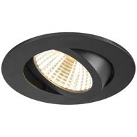 SLV 1007390 NEW TRIA 68 LED-inbouwlamp LED 8.3 W Zwart - thumbnail