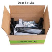 Ursus middenstandaard dubbel jumbo 28" 300mm zwart (5st) - thumbnail