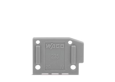 WAGO 235-500 Afsluitplaat Zwart 2000 stuk(s)