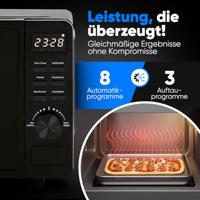 Profi Cook PC-MWG 1278 Magnetron Zwart 700 W Timerfunctie, Grillfunctie - thumbnail