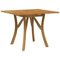 Tuintafel 85x85x75 cm massief acaciahout - thumbnail