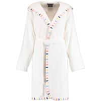 Cawö Cawö Dames Badjas 3345 Weiss-weiss 38 - thumbnail