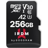 Micro SD geheugenkaart met adapter GoodRam 0000000IR256 256 GB - thumbnail
