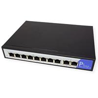 VALUE PoE+ Gigabit Ethernet Switch, 8+2 Ports - thumbnail