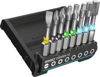 HAZET SmartHolder met 8 bits | lang 2304SH-12 | 1/4 inch (6,3 mm) zeskant massief | Sleufprofiel, Binnen-zeskant-profiel | 8-delig | 0,8 x 5,5 mm | - thumbnail