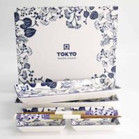 Japanse Sushi Borden Set - Tokyo Design Studio Flora Japonica - 4-delig - thumbnail